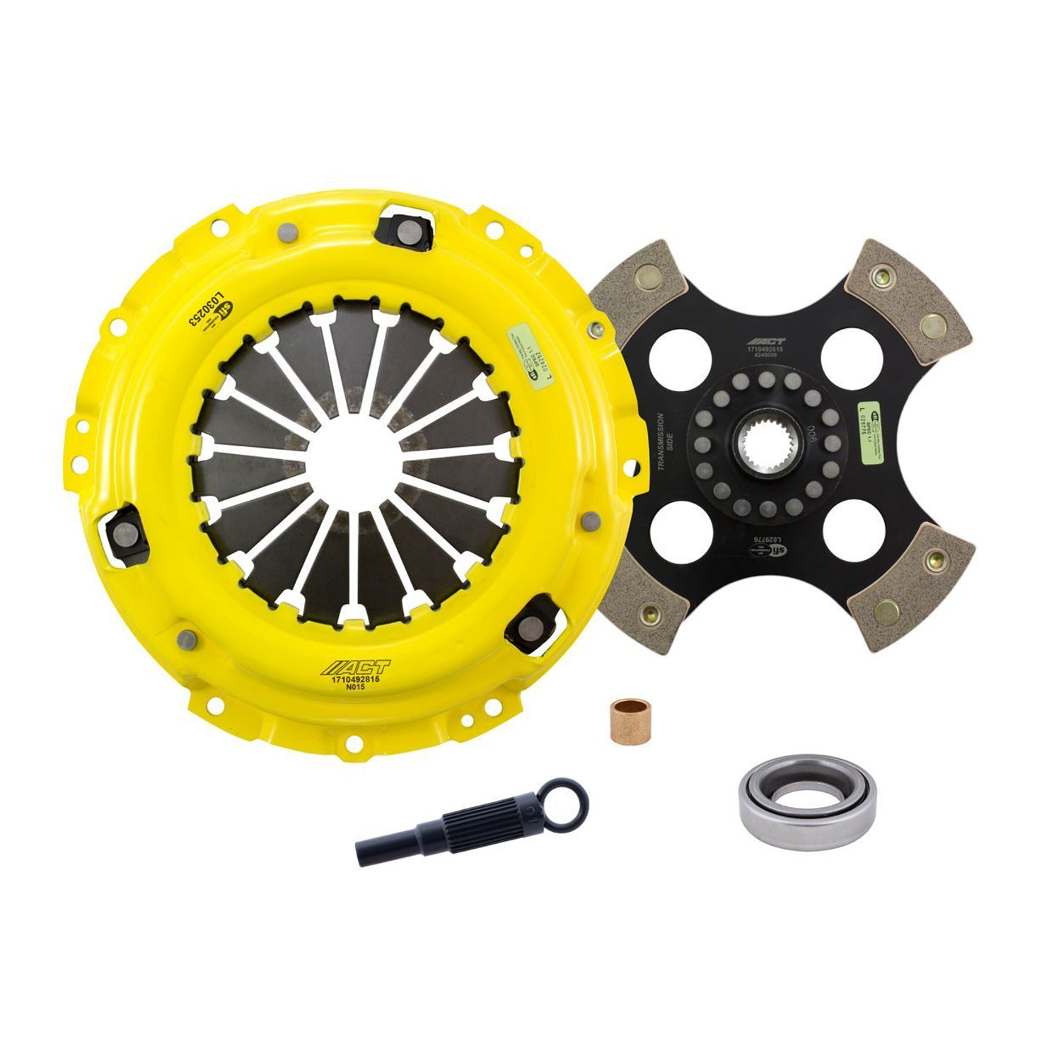 Heavy Duty Race Rigid 4 Pad Clutch Kit <br> Universal Fit