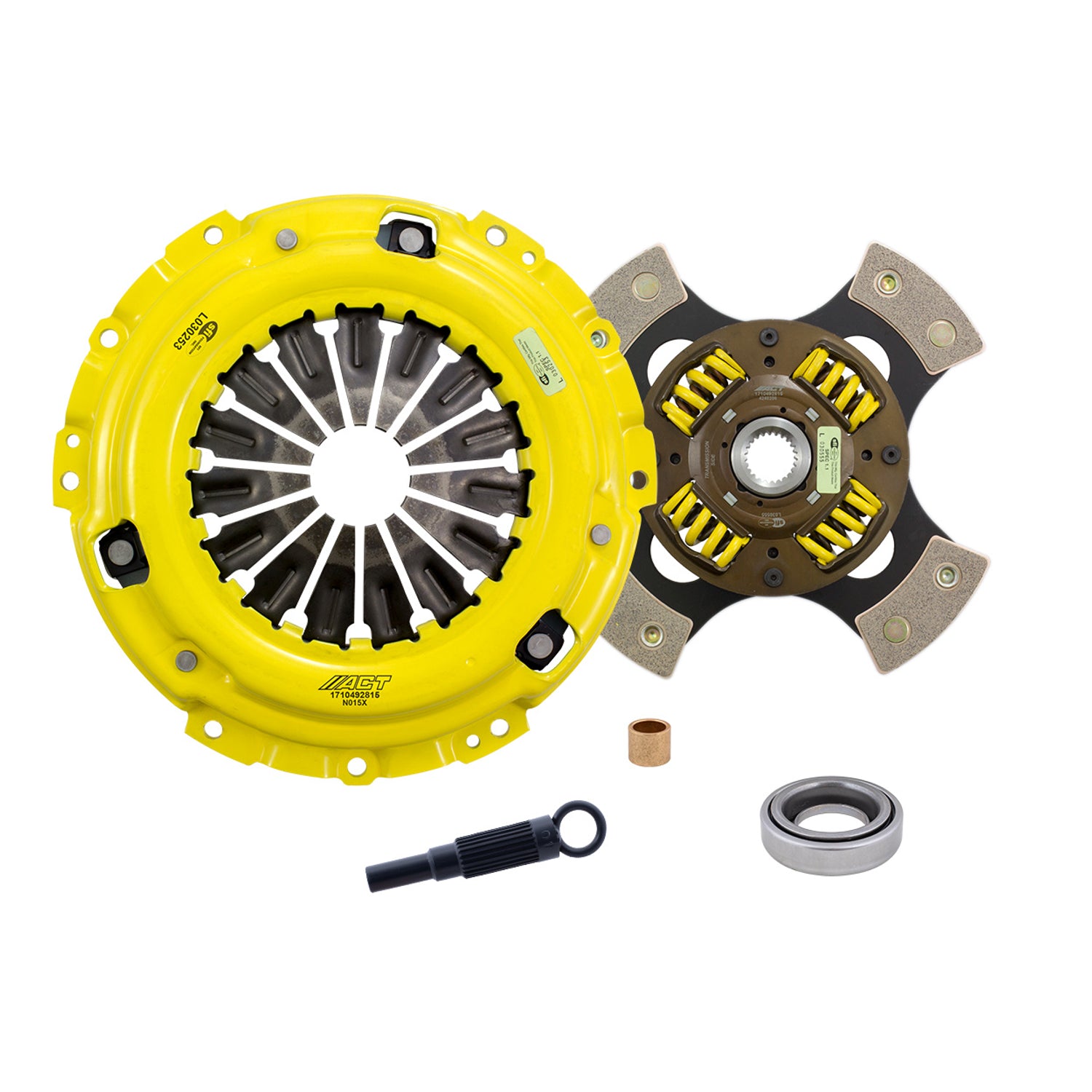 Extreme Race Sprung 4 Pad Clutch Kit <br> Universal Fit