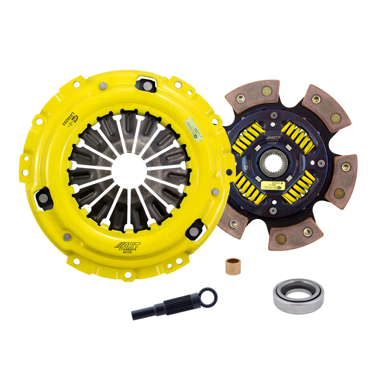 Extreme Race Sprung 6 Pad Clutch Kit <br> Universal Fit