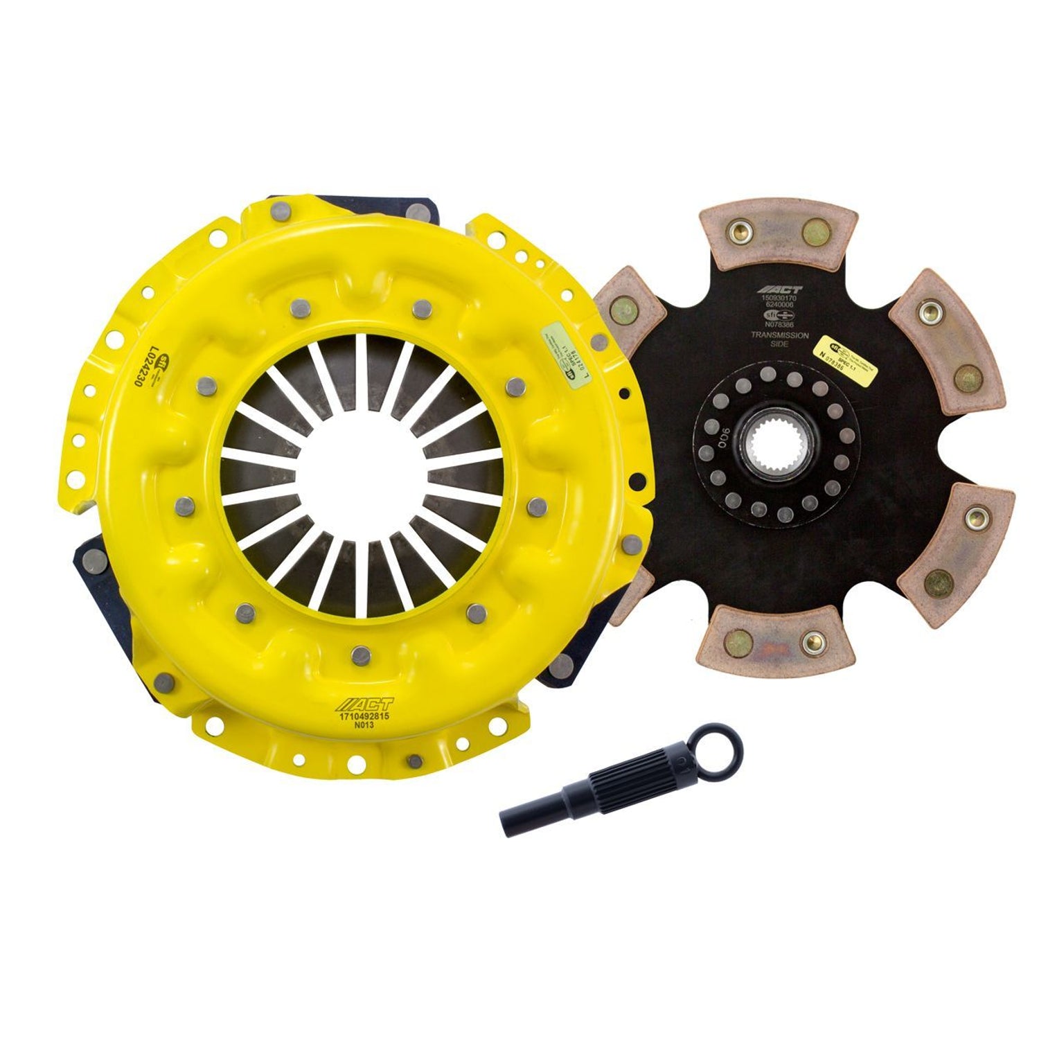 Heavy Duty Race Rigid 6 Pad Clutch Kit <br> Universal Fit