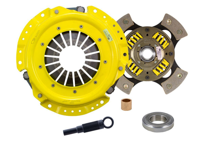 Heavy Duty Race Sprung 4 Pad Clutch Kit <br> 75-98 Nissan 240SX 280ZX 280Z 720 620 Maxima