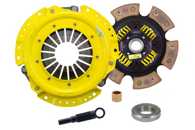 Heavy Duty Race Sprung 6 Pad Clutch Kit <br> 75-98 Nissan 240SX 280ZX 280Z 720 620 Maxima