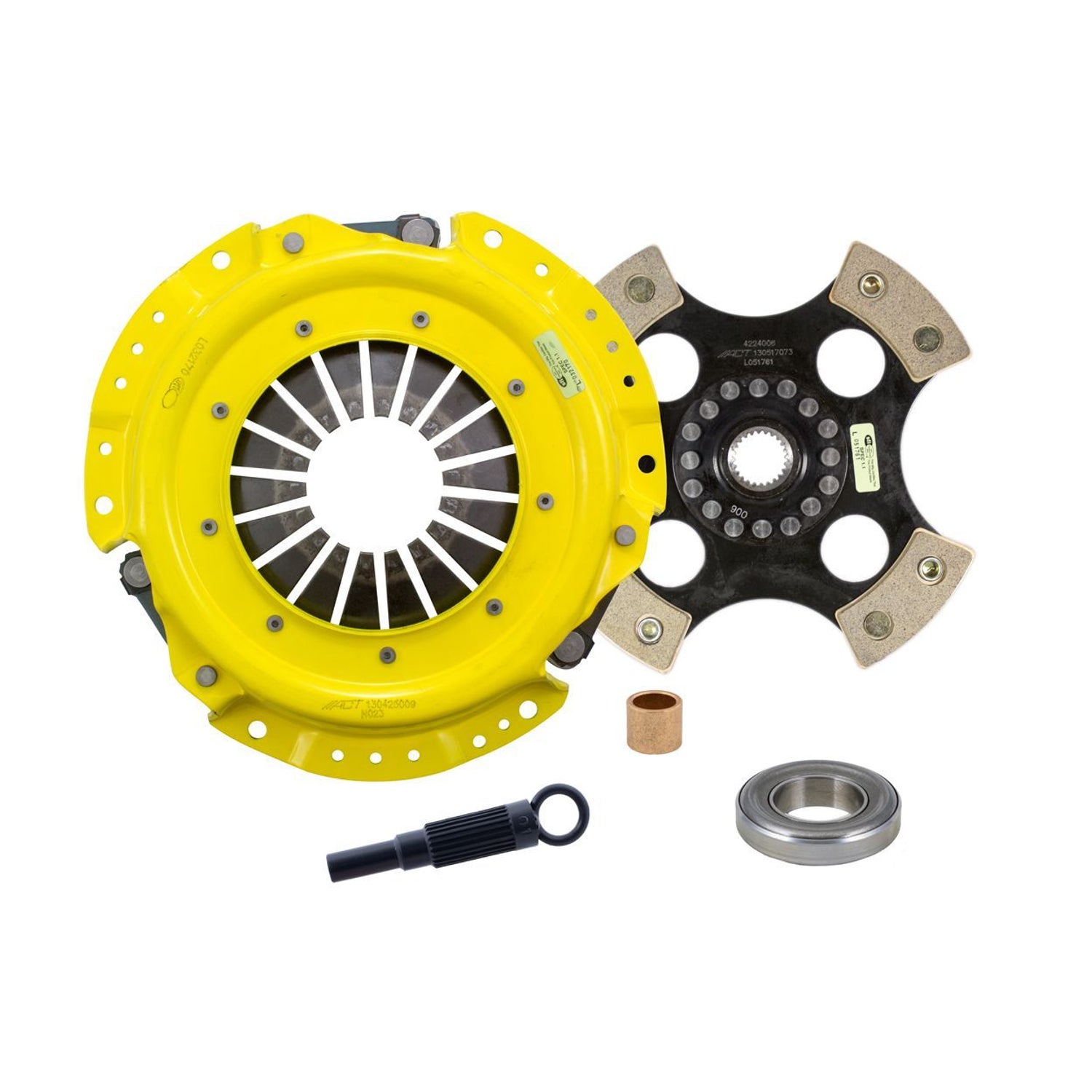 Heavy Duty Race Rigid 4 Pad Clutch Kit <br> 75-98 Nissan 240SX 280ZX 280Z 720 620 Maxima