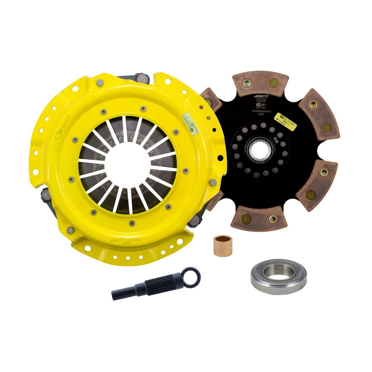 Heavy Duty Race Rigid 6 Pad Clutch Kit <br> 75-98 Nissan 240SX 280ZX 280Z 720 620 Maxima