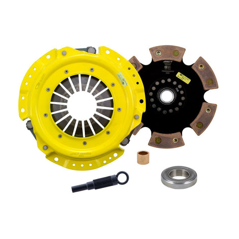 Heavy Duty Race Rigid 6 Pad Clutch Kit <br> 75-98 Nissan 240SX 280ZX 280Z 720 620 Maxima