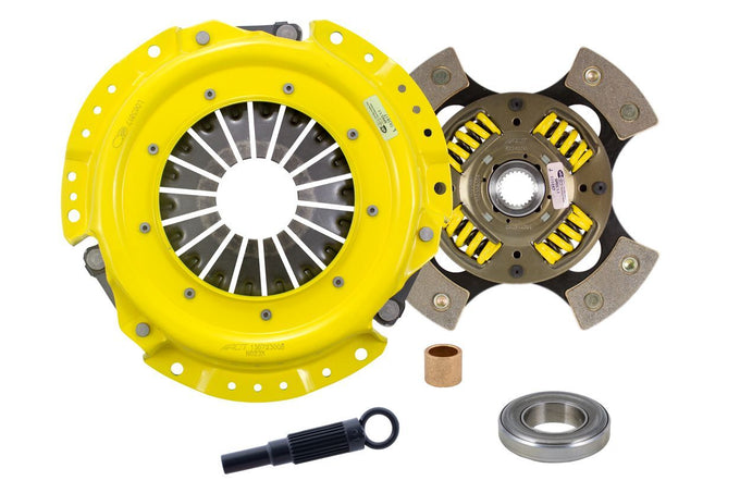 Extreme Race Sprung 4 Pad Clutch Kit <br> 75-98 Nissan 240SX 280ZX 280Z 720 620 Maxima