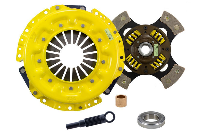Heavy Duty Race Sprung 4 Pad Clutch Kit <br> 79-98 Nissan 200SX 280/300ZX D21 720 Pickup