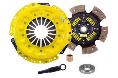 Heavy Duty Race Sprung 6 Pad Clutch Kit <br> 79-98 Nissan 200SX 280/300ZX D21 720 Pickup