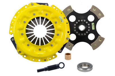 Heavy Duty Race Rigid 4 Pad Clutch Kit <br> 79-98 Nissan 200SX 280/300ZX D21 720 Pickup