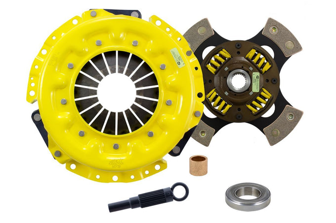 Extreme Race Sprung 4 Pad Clutch Kit <br> 79-98 Nissan 200SX 280/300ZX D21 720 Pickup