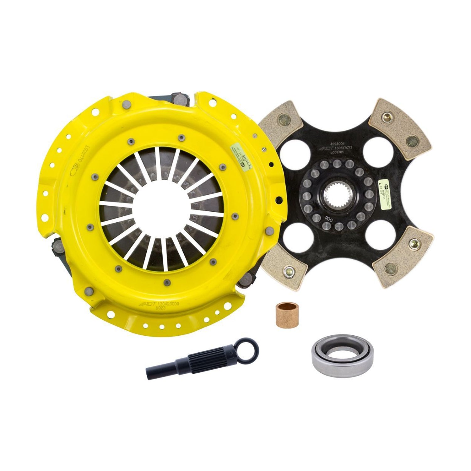 Heavy Duty Race Rigid 4 Pad Clutch Kit <br> 1991-1994 Nissan 240SX