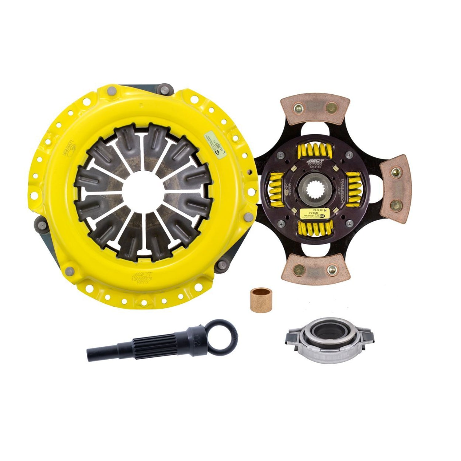 Extreme Race Sprung 4 Pad Clutch Kit <br> 91-06 Nissan Sentra 200SX NX 91-02 INFINITI G20