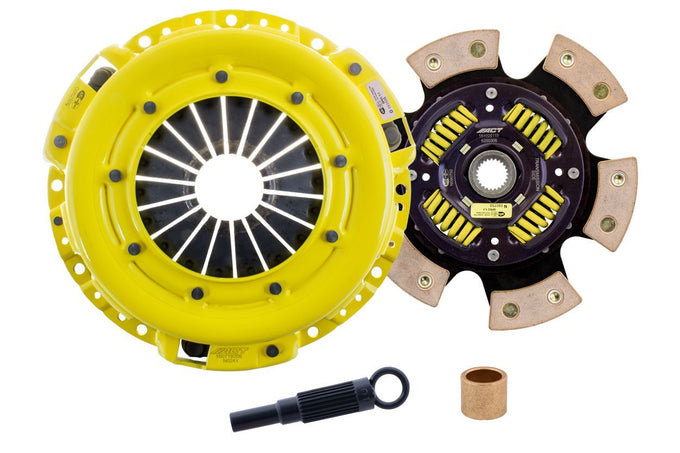 Extreme Race Sprung 6 Pad Clutch Kit <br> 08-13 Infiniti G37 G35 Q60 Nissan 350Z 370Z