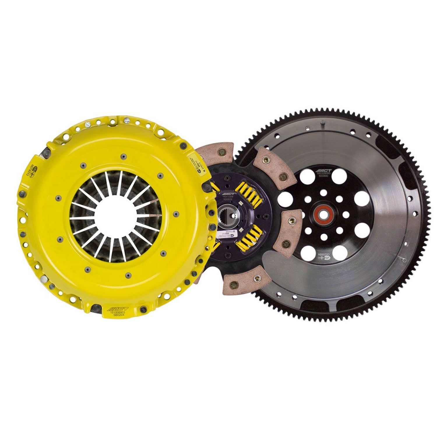 Extreme Race Sprung 6 Pad Clutch Kit <br> 05-25 Subaru WRX Legacy Outback Impreza Forester