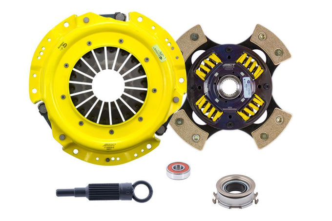 Heavy Duty Race Sprung 4 Pad Clutch Kit <br> 90-23 Subaru Forester Legacy Impreza Crosstrek