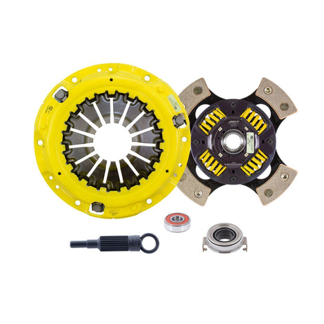 Heavy Duty Race Sprung 4 Pad Clutch Kit <br> 05-14 Subaru WRX Legacy Outback Impreza Forester