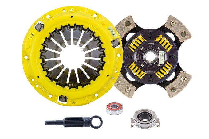 Heavy Duty Race Sprung 4 Pad Clutch Kit <br> 05-14 Subaru WRX Legacy Outback Impreza Forester