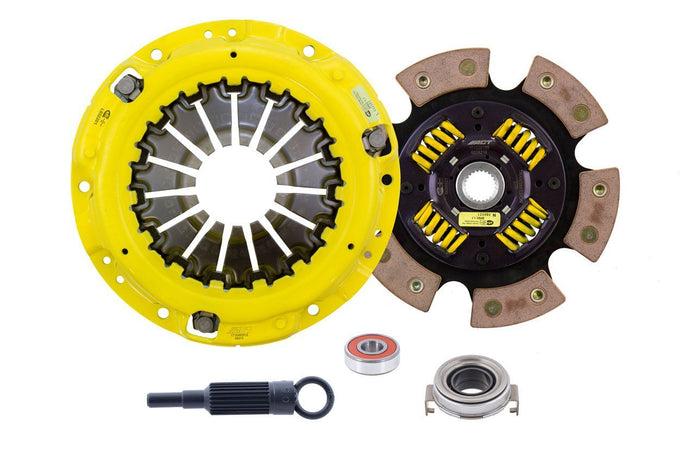 Heavy Duty Race Sprung 6 Pad Clutch Kit <br> 05-14 Subaru WRX Legacy Outback Impreza Forester
