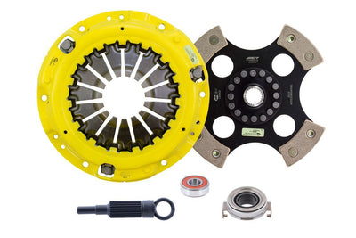 Heavy Duty Race Rigid 4 Pad Clutch Kit <br> 05-14 Subaru WRX Legacy Outback Impreza Forester