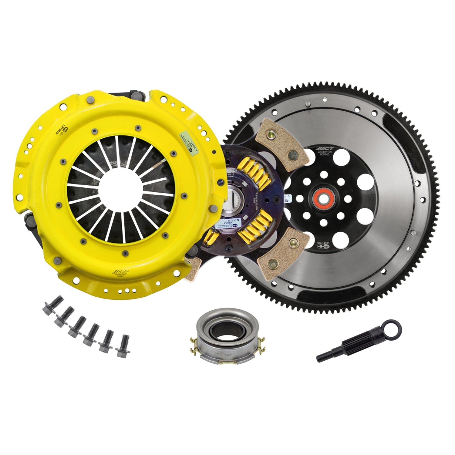 Heavy Duty Race Sprung 4 Pad Clutch Kit <br> 13-20 Subaru BRZ Scion FR-S Toyota 86