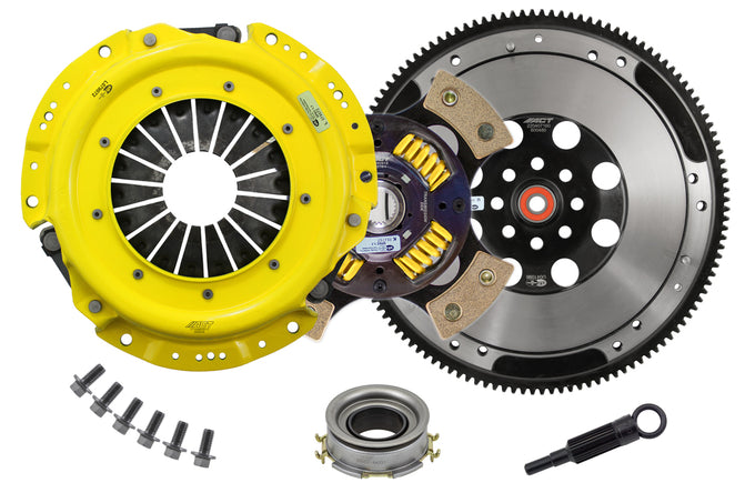 Heavy Duty Race Sprung 4 Pad Clutch Kit <br> 13-20 Subaru BRZ Scion FR-S Toyota 86