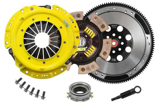 Heavy Duty Race Sprung 6 Pad Clutch Kit <br> 13-20 Subaru BRZ Scion FR-S Toyota 86