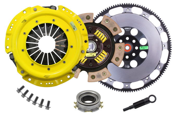 Heavy Duty Race Sprung 6 Pad Clutch Kit <br> 13-20 Subaru BRZ Scion FR-S Toyota 86