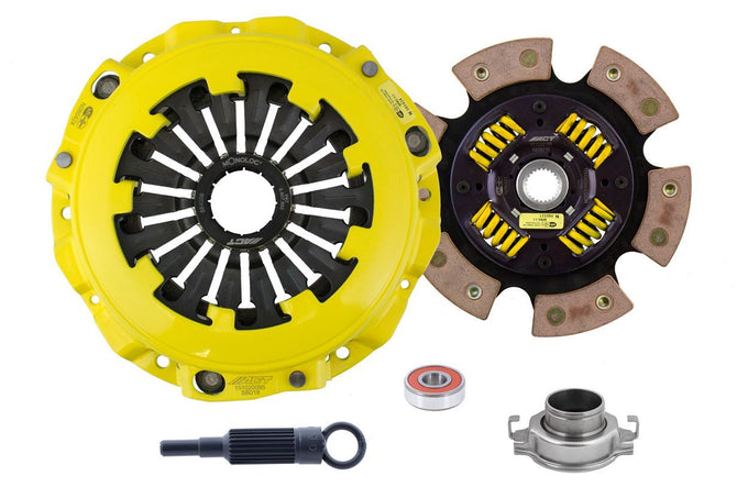 Heavy Duty Race Sprung 6 Pad Clutch Kit with Monoloc <br> 02-09 Subaru Impreza Legacy Baja Forester