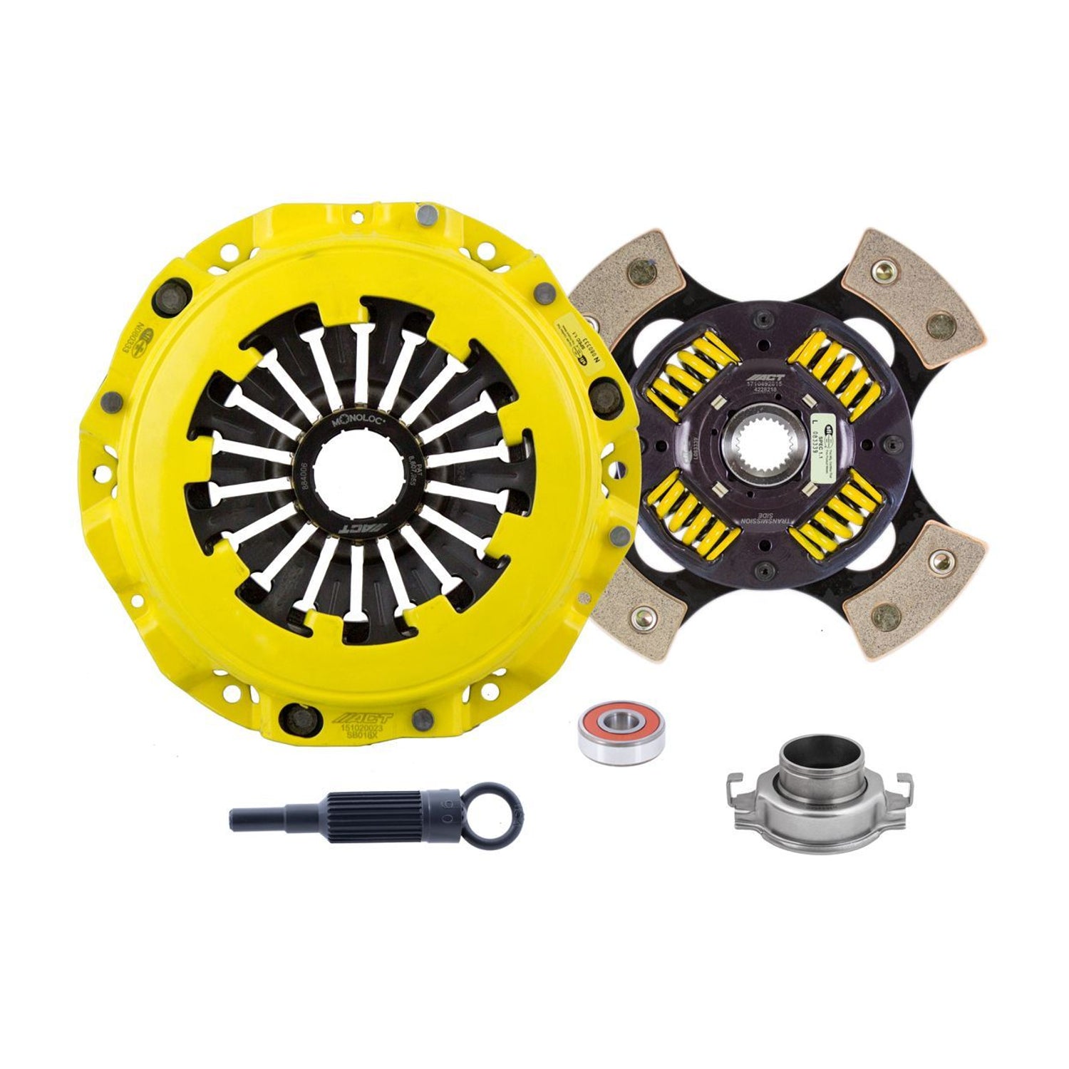 Extreme Race Sprung 4 Pad Clutch Kit w/Monoloc <br> 91-05 Subaru Impreza Legacy Baja Forester