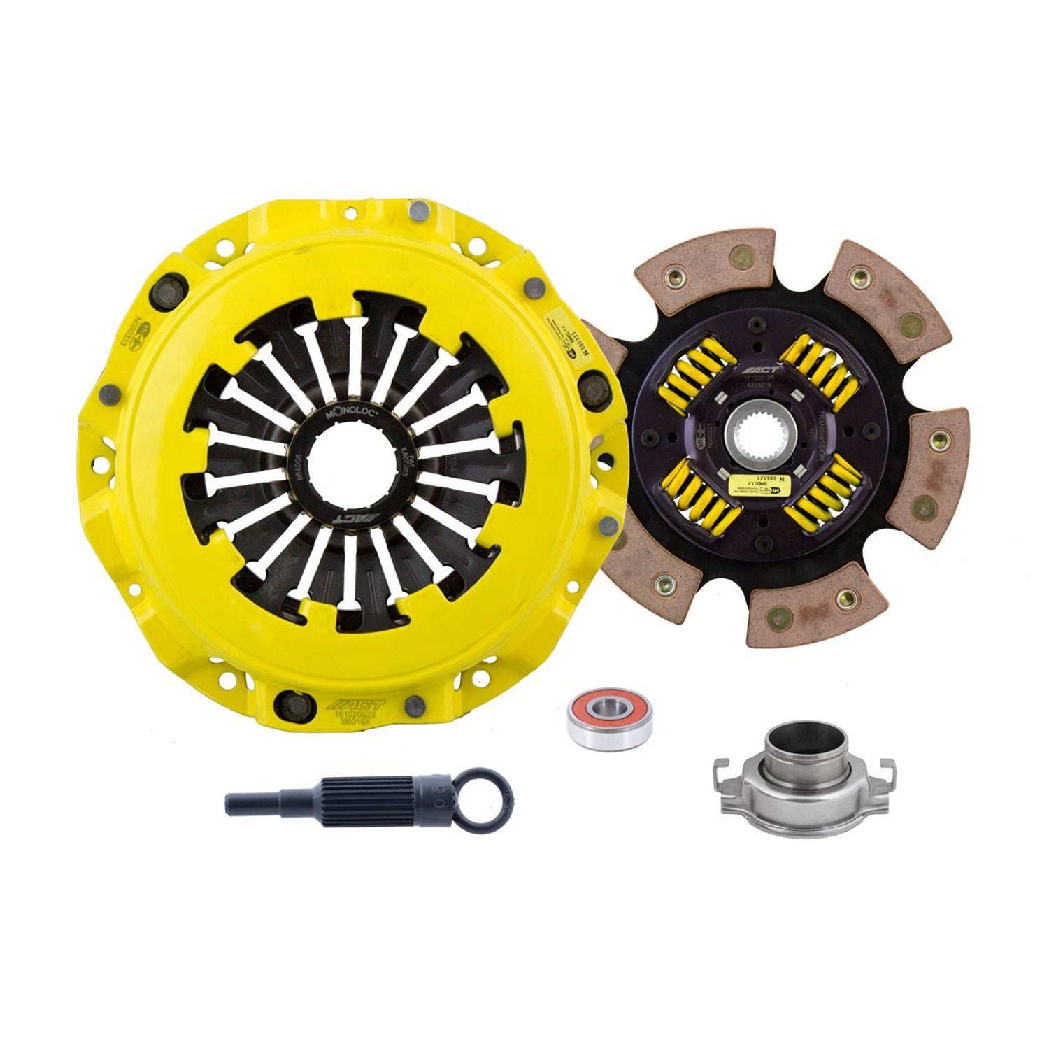 Extreme Race Sprung 6 Pad Clutch Kit with Monoloc <br> 91-05 Subaru Impreza Legacy Baja Forester