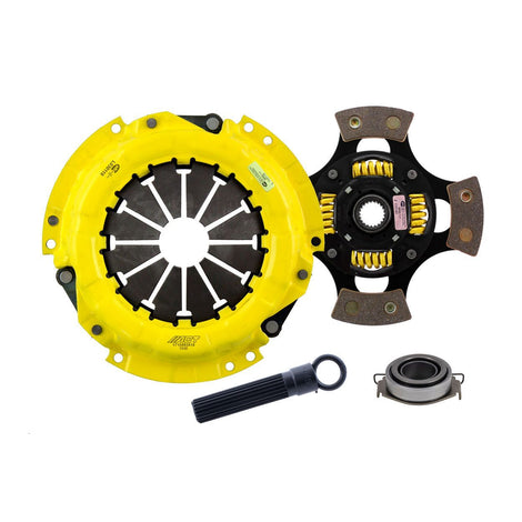 Heavy Duty Race Sprung 4 Pad Clutch Kit <br> 2008-2014 Scion xD