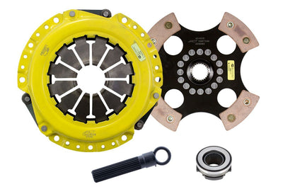 Heavy Duty Race Rigid 4 Pad Clutch Kit <br> 91-99 Saturn SL SW SC 1/2