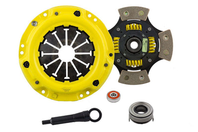 Heavy Duty Race Sprung 4 Pad Clutch Kit <br> 95-01 Suzuki Esteem Swift Chevy Sprint