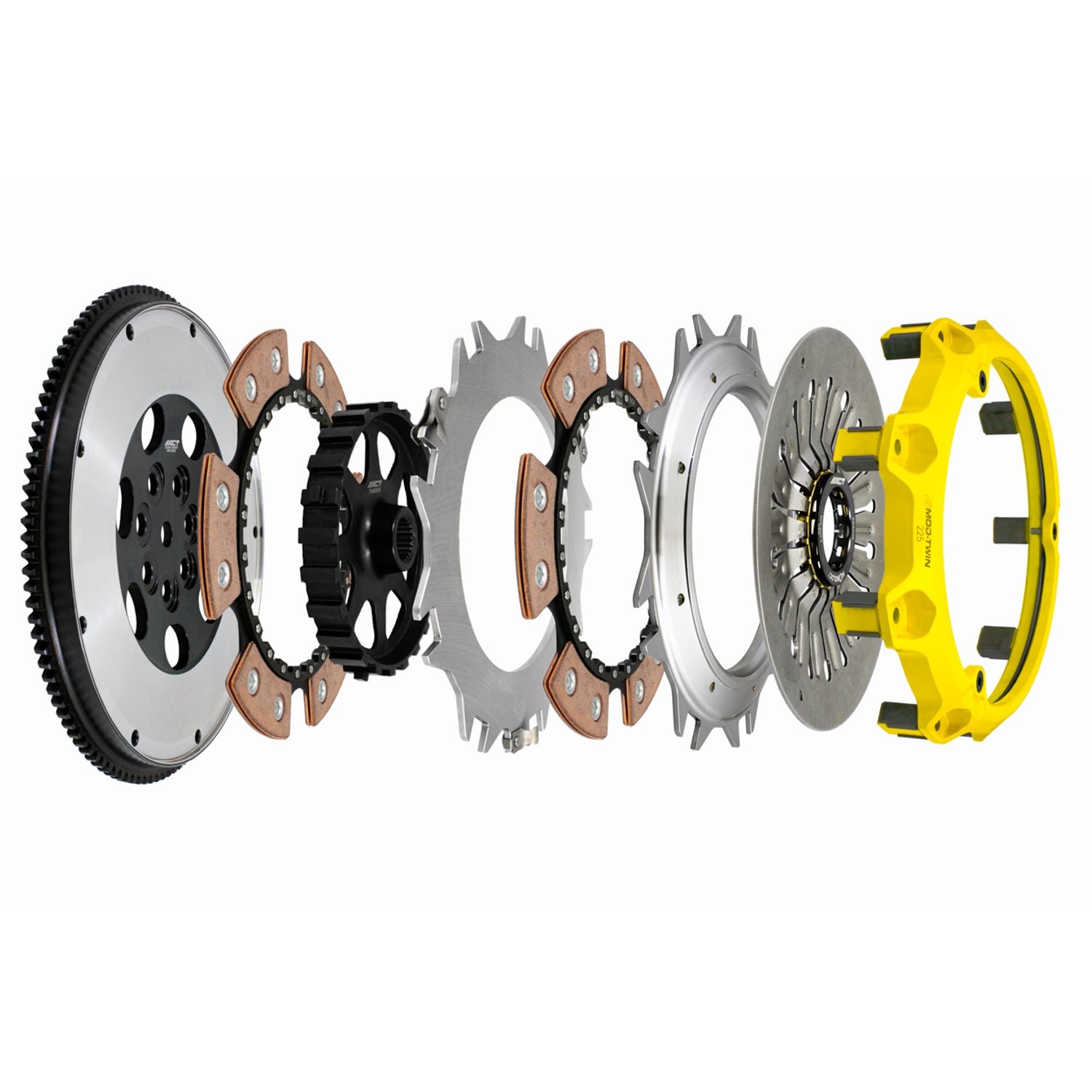 Mod-Twin 225 Heavy Duty Rigid Race Clutch Kit <br> 2003-2006 Mitsubishi Lancer