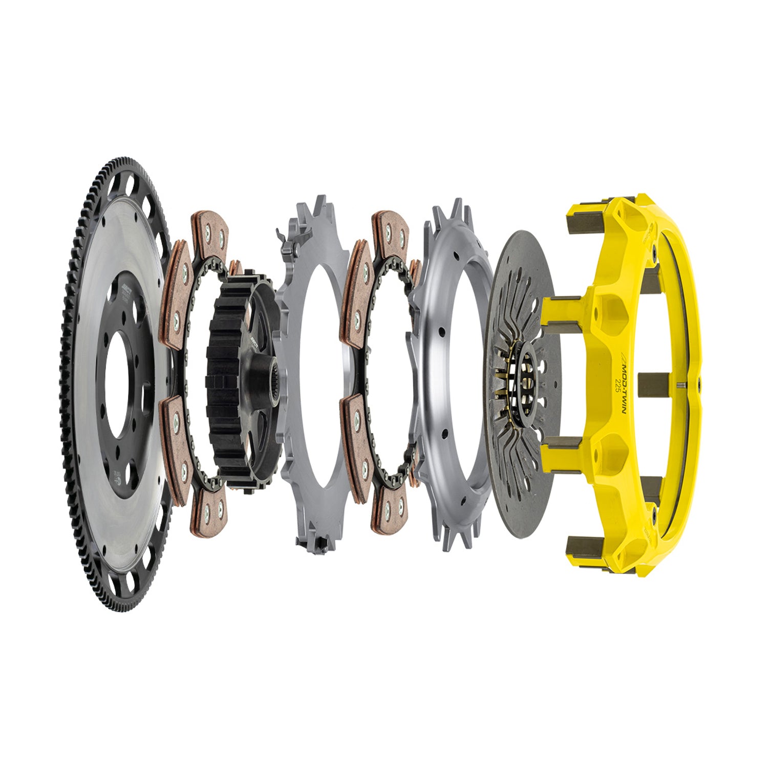 Mod-Twin 225 Heavy Duty Rigid Race Clutch Kit <br> 1993-1995 Mazda RX-7