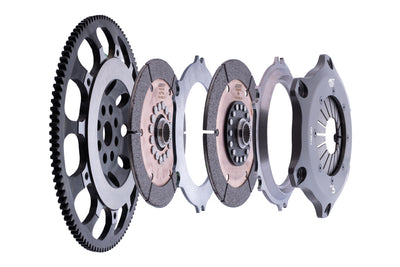 Twin Disc Sintered Iron Race Clutch Kit <br> 94-01 Honda Civic del Sol CR-V Acura Integra