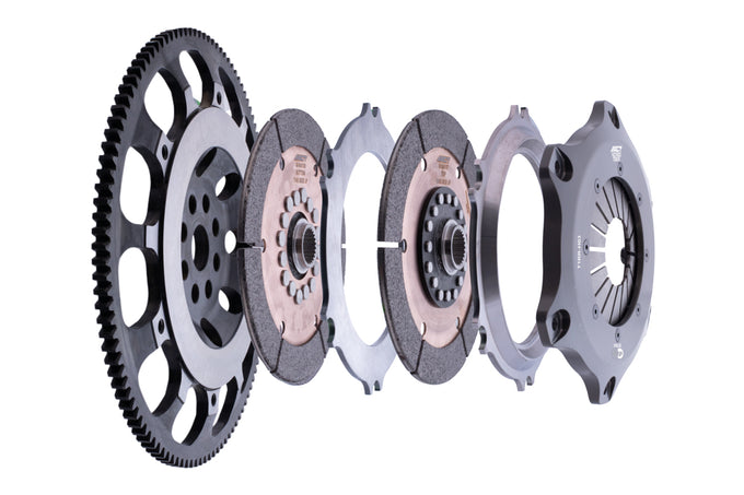 Twin Disc Sintered Iron Race Clutch Kit <br> 94-01 Honda Civic del Sol CR-V Acura Integra