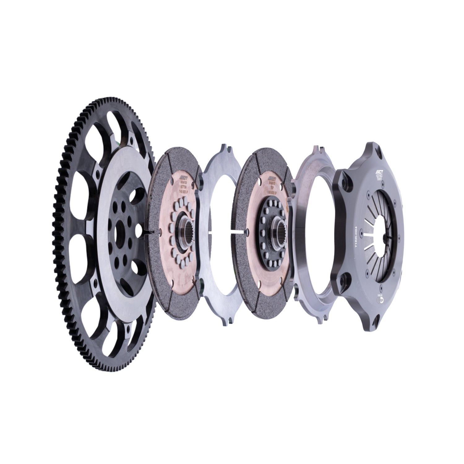 Twin Disc Sintered Iron Race Clutch Kit <br> 02-11 Honda Civic Acura RSX