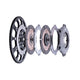 Twin Disc Sintered Iron Race Clutch Kit <br> 02-11 Honda Civic Acura RSX