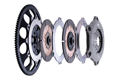 Twin Disc Sintered Iron Race Clutch Kit <br> 90-92 Eagle Talon Plymouth Laser Mitsubishi Eclipse