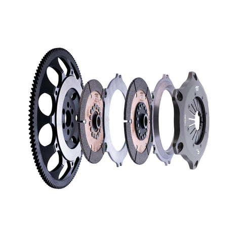 Twin Disc Sintered Iron Race Clutch Kit <br> 92-99 Eagle Talon Plymouth Laser Mitsubishi Eclipse