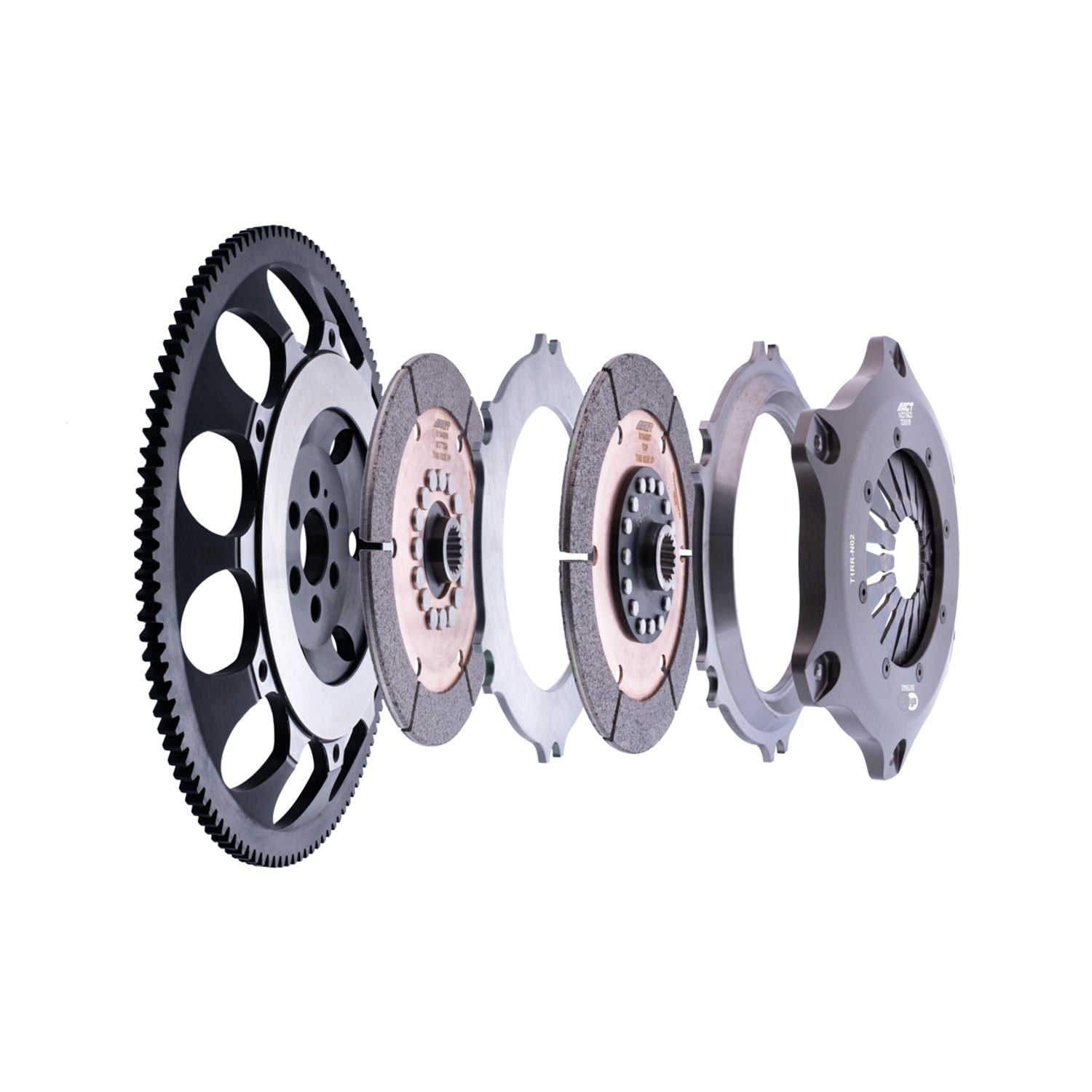 Twin Disc Sintered Iron Race Clutch Kit <br> Universal Fit