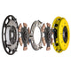 Twin Disc Max Extreme Race Clutch Kit <br> 04-07 Cadillac CTS Chevy SSR