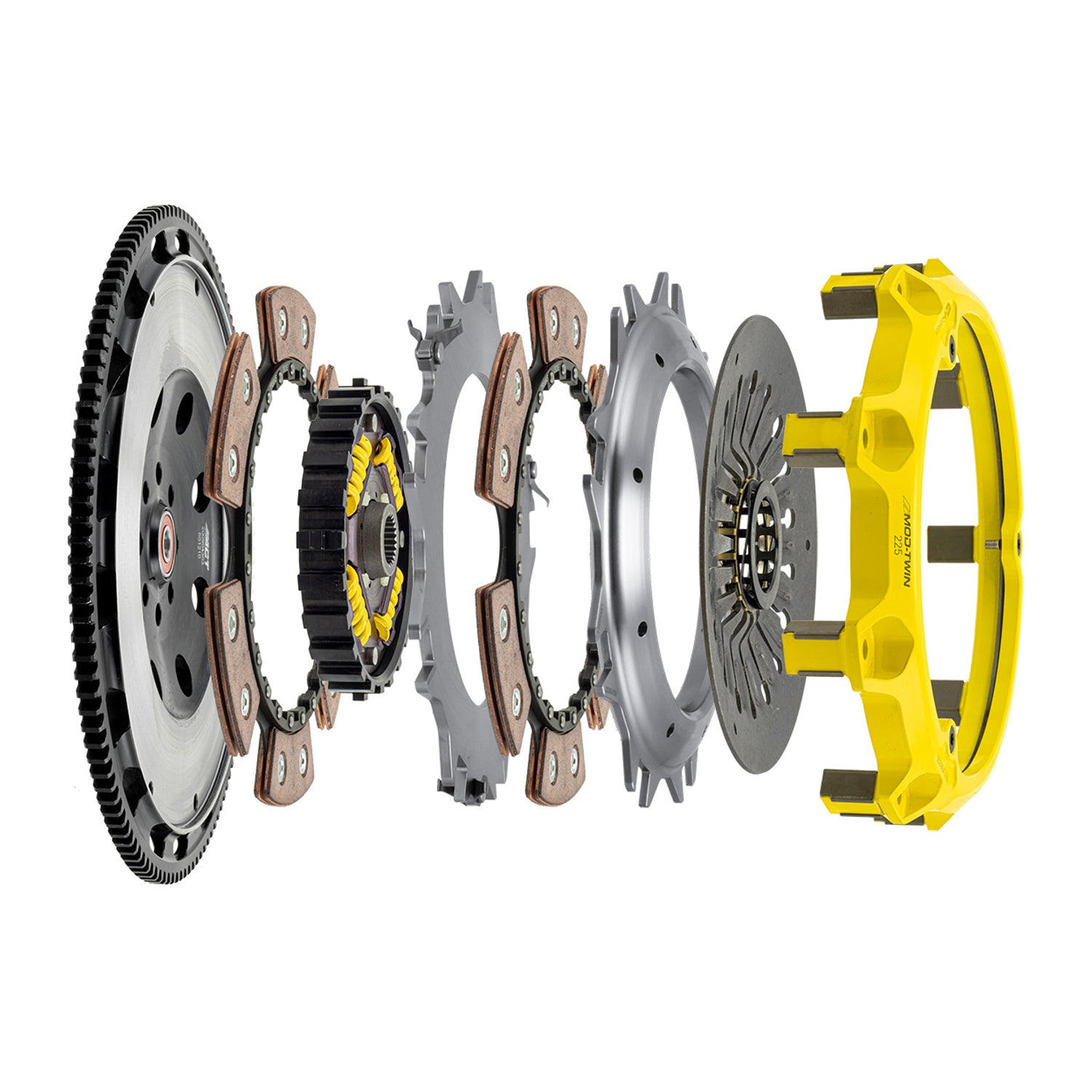 Mod-Twin 225 Max Extreme Sprung Race Clutch Kit <br> 2004-2021 Subaru Impreza WRX STI