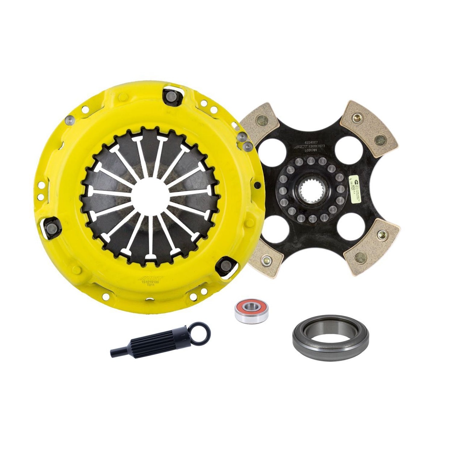 Heavy Duty Race Rigid 4 Pad Clutch Kit <br> 67-71 Toyota Crown Hi-Lux
