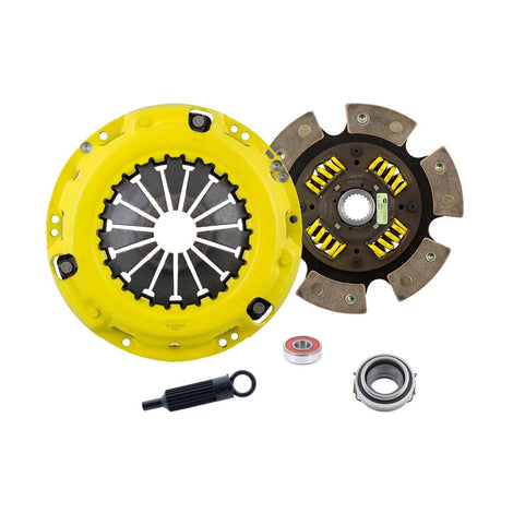 Heavy Duty Race Sprung 6 Pad Clutch Kit <br> 1989-1995 Toyota Pickup 1990-1995 4Runner