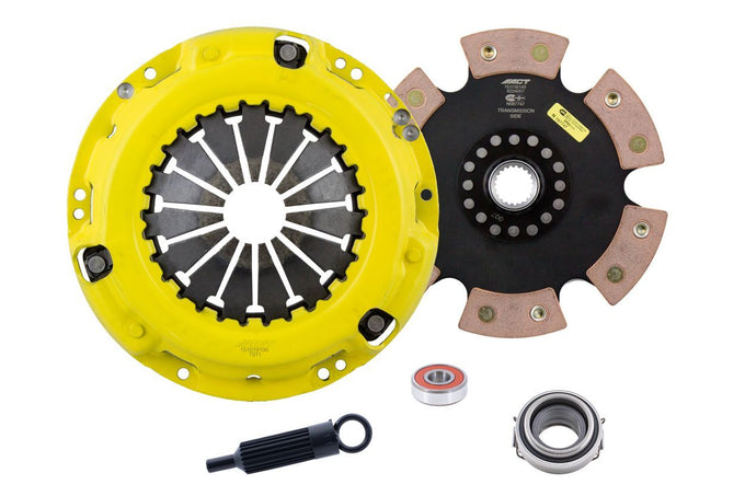 Heavy Duty Race Rigid 6 Pad Clutch Kit <br> 1989-1995 Toyota Pickup 1990-1995 4Runner