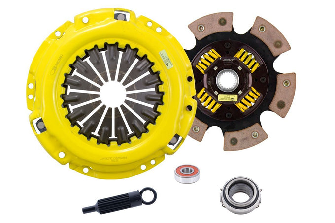 Extreme Race Sprung 6 Pad Clutch Kit <br> 1987-1988,1993-1995 Toyota Pickup 4Runner