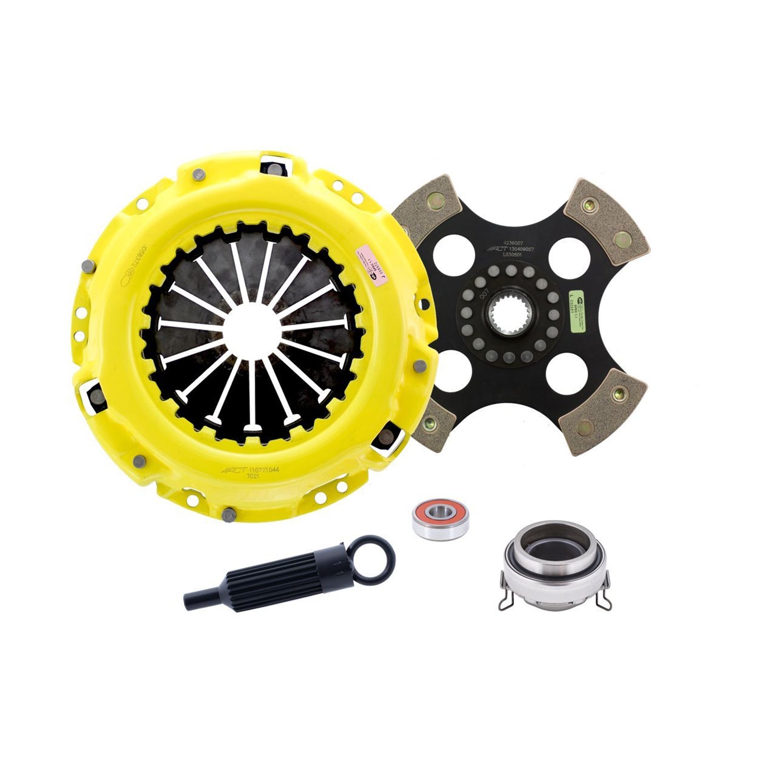 Heavy Duty Race Rigid 4 Pad Clutch Kit <br> 1995-2004 Toyota Tacoma