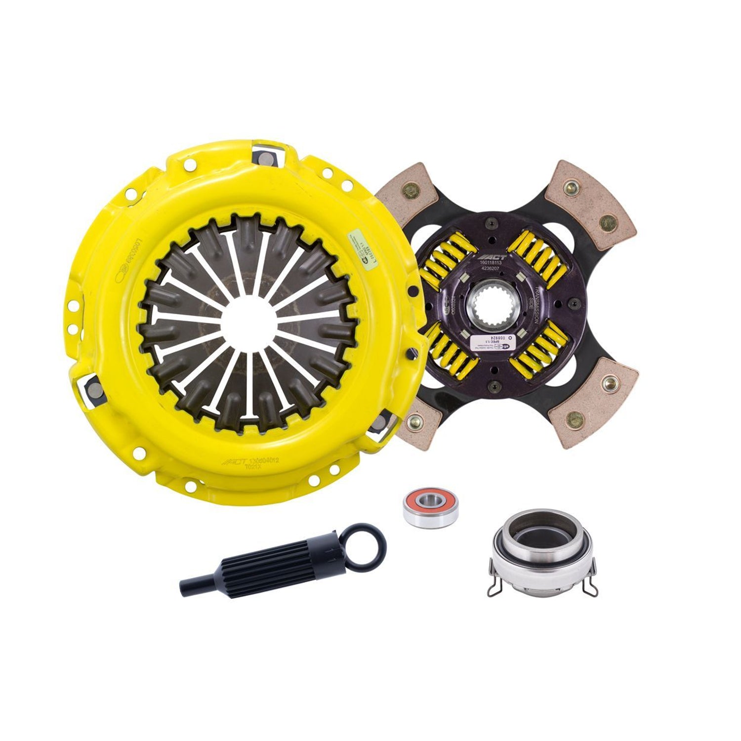 Extreme Race Sprung 4 Pad Clutch Kit <br> 1995-2004 Toyota Tacoma